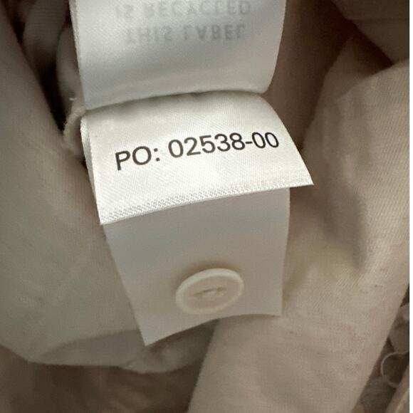 NWT Outerknown Jumpsuit Cotton Linen Blend Natural Beige - Picture 11 of 13